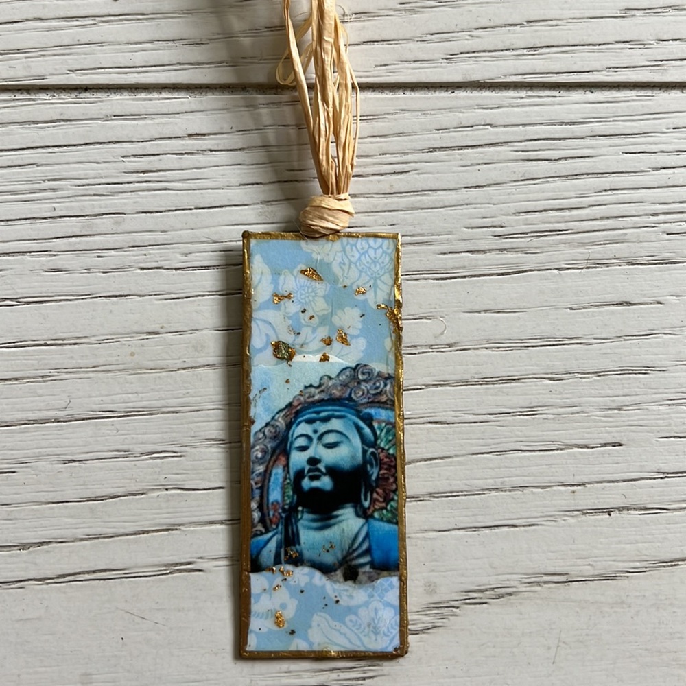 Buddha Brass Bookmark